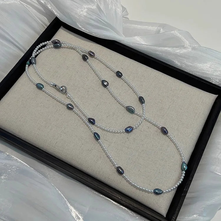 2024 New Design Natural Colorful Freshwater Pearl 14K Gold Filled Female Beads Chains Necklace Promotion Jewelry For Women Gifts